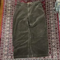 BLUENOTES ワイドレッグ コーデュロイパンツ