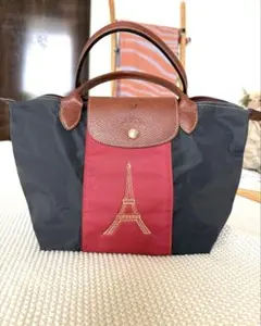 入手困難 美品 Longchamp トートバッグ エッフェル塔　パリ限定のサムネイル