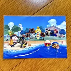 どうぶつの森 シーライフ SEA LIFE コラボ 限定 非売品 ポストカードのサムネイル