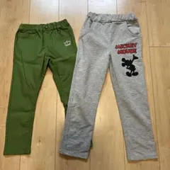 ベビードール長ズボン２本セット120