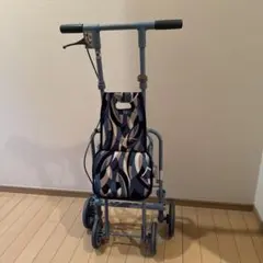 美品］SHIMA島製作所 シルバーカー スカイウォーカーS 4輪 花柄 - メルカリ