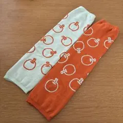 ほぼ日 ヨシタケシンスケさん りんご狩りかもしれない レッグウォーマー　Fサイズ