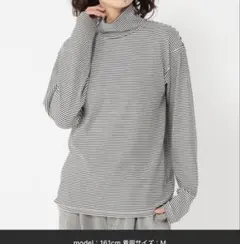 スタディオクリップ^_^ボーダーカットソー