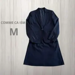 COMME CA ISM◇◆スーツ ブラック ストライプ M