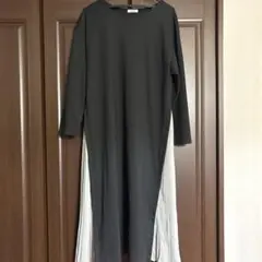 INGNI ブラック ロングワンピース M