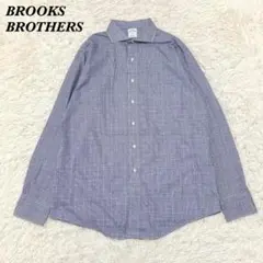 【美品】Brooks Brothers 長袖シャツ 16-4/5 グレンチェック