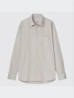 UNIQLO エクストラファインコットンブロードストライプシャツ【Mサイズ】
