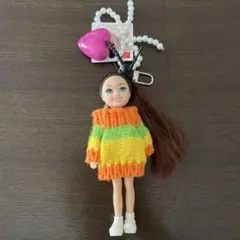 バービードール 人形 バッグチャーム　韓国トレンド　じゃらじゃらキーホルダー