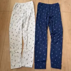 UNIQLO 花柄 ボトムス 140cm 2枚セット