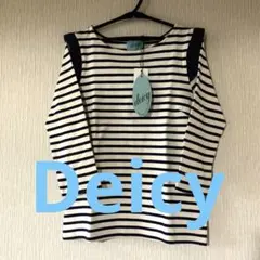 deicy ボーダー七分袖 トップス