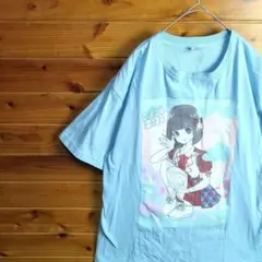 iLife 虹羽みに 推しTシャツ XL ライブ限定 水色 美品 アイドル - メルカリ