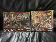 一番くじ ワンピース 士魂ノ系譜 メタリック色紙