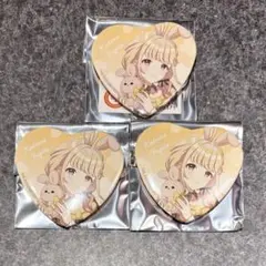 学園アイドルマスター　GiGO トレーディングハート缶バッジ 藤田ことね