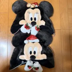 ディズニーファンキャップ　ミッキー&ミニーセット　新品未使用　2025クリスマス
