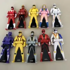 戦隊ヒーロー レンジャーキー10体セット