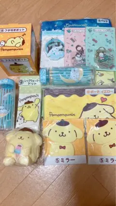 ポムポムプリン シナモロール ポチャッコ　サンリオ