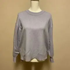 earth music&ecology ニット F ライトパープル