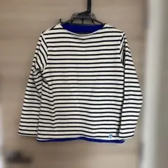 ORCIVAL 裏地フリース　ボーダーカットソー