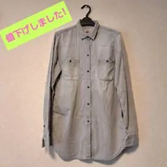 HILFIGER DENIM グレー 長袖デニムシャツのサムネイル