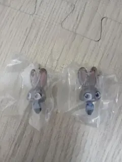 ズートピア2 めじるしアクセサリー ジュディホップスA　二つ！