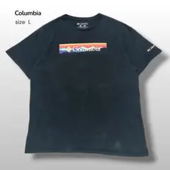 Columbia グラフィックTシャツ ブラック メンズL ロゴラバープリントのサムネイル