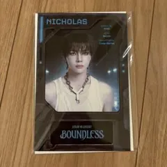 &TEAM NICHOLAS BOUNDLESS VR ポストカード　ニコラス
