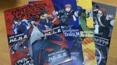 ヒプノシスマイク ヒプマイ クリアファイル 4枚セット ファミリーマート