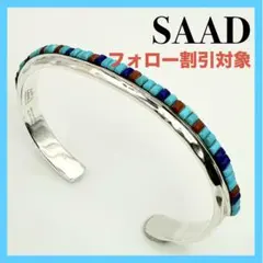 スティーブ・イエローホース バングル ターコイズ スティーブイエローホース ターコイズ リーフ ワイド バングル 希少 美