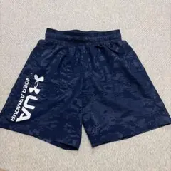 アンダーアーマー　ハーフパンツ　短パン　紺ネイビー　SMサイズ
