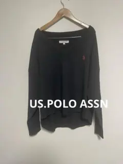 US.POLO ASSNポニー刺繍 ニットトップス M
