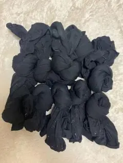 【匿名配送】中古 使用済み 黒タイツ まとめ売り10足セット