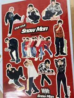 Snow Man ViVi 付録ステッカー