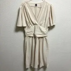 〔美品〕SHEIN♡クリーム色系♡ワンピース