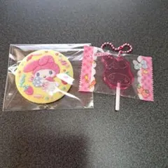 サンリオ 刺繍缶バッジ キャンディチャームズ マイメロ セット