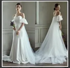 【ほぼ新品】dressproduction　マーメイドドレス　W282