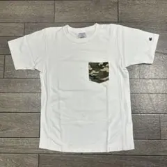 チャンピオン Reverse Weave ホワイト 半袖 Tシャツ L