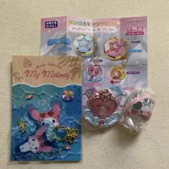 ぷかぷかアクリルキーホルダー　きらきらアソートコレクション　フロッキー　マイメロ