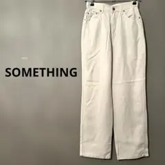 SOMETHING カジュアルパンツ