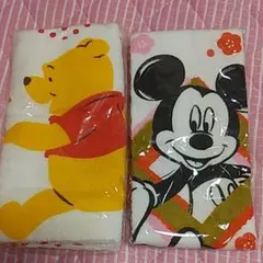 ディズニー・フェイスタオル　2枚
