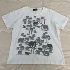 JimThompson 象柄 Tシャツ y2k 00s ギャル グランジ 短丈のサムネイル