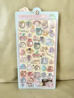 クーリア　ボンボンドロップシール　きぐるみ