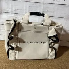 JILL by JILLSTUART フリルトートバッグ アイボリー