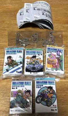 ドラゴンボール コミックスチャームコレクション01 巻四巻八巻十巻十一巻十四