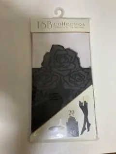 TSB collection バラ柄ストッキング M-L