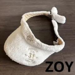 ZOY DRESS CODE INTERNATIONAL バイザー ホワイト