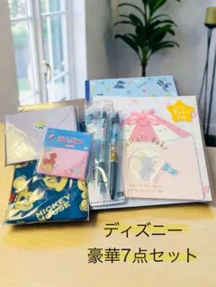 お得！！ディズニー　豪華7点セット　お弁当袋　巾着　文房具　メモ帳