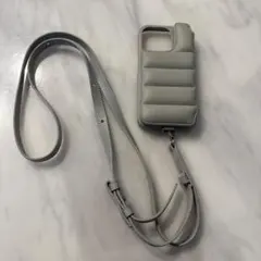 【ストラップ付き】DEMIU BALLON iPhone15　Pearl