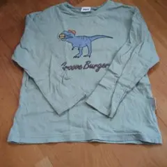 恐竜デザイン 長袖カットソー 120