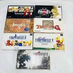 SFC ソフト ロマンシング・サガ / トレジャーハンターG / FF