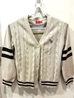repipi armario ケーブル編み ニットカーディガン Ｍサイズ♪美品